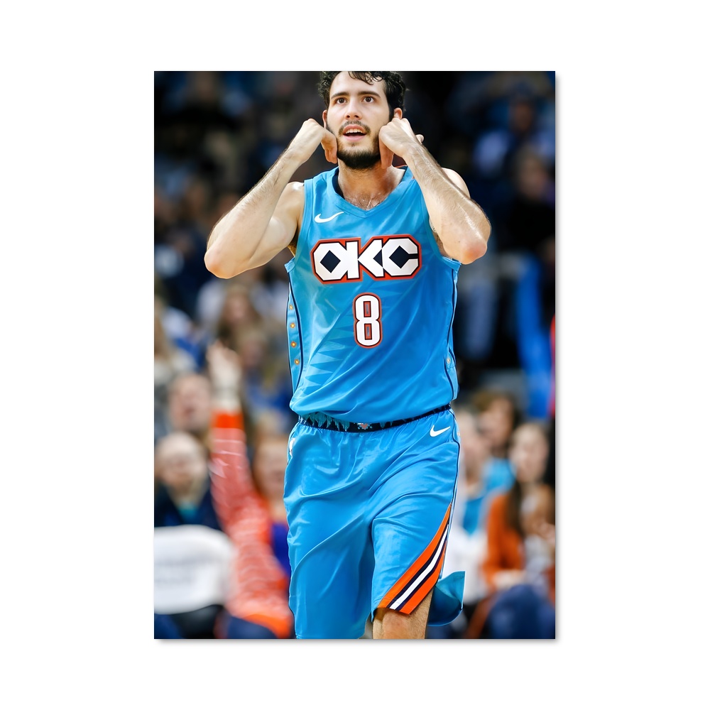 Poster MVP Alex Abrines – affiche Basketball